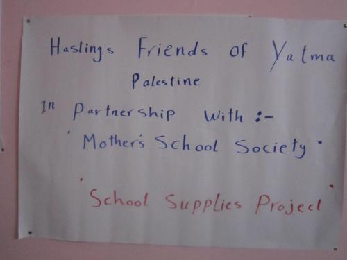 Sign acknowledging Hastings Friends of Yatma