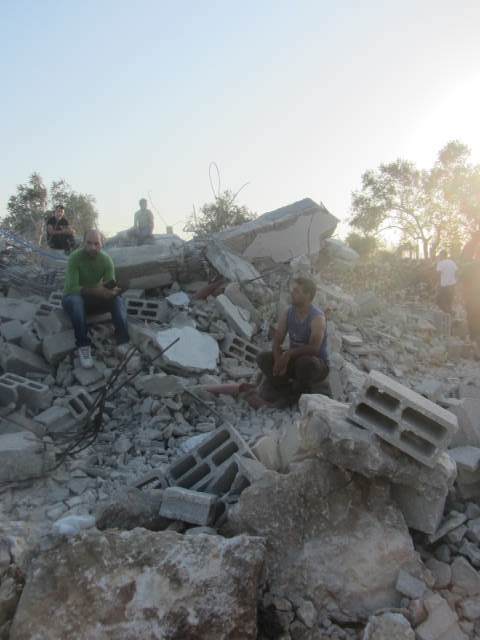 HFOY rubble of house demolished by Israeli forces